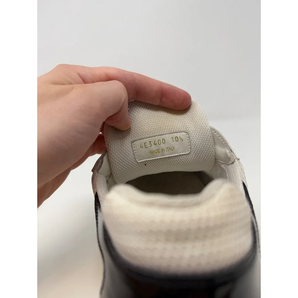 Prada Americas Cup Sneaker White/Black Size 11.5 US 10.5 UK